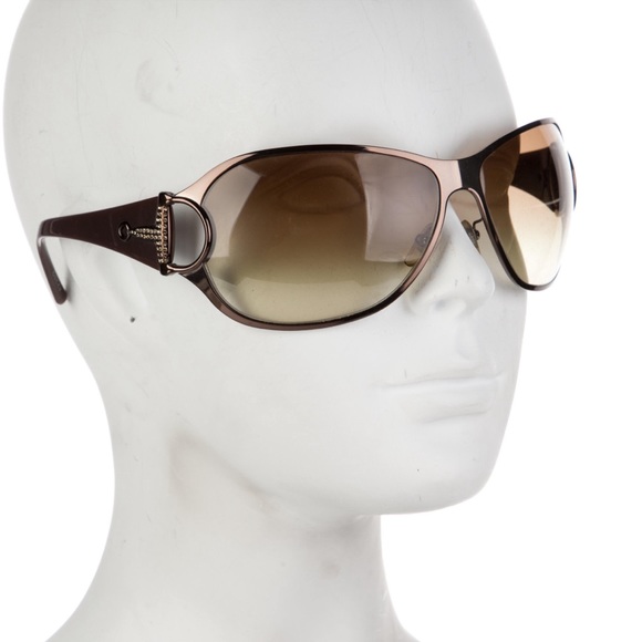 ❤️💚SALE!!! GUCCI GG2737S Shield Gradient Sunglasses - Very Good Condition - Picture 3 of 11